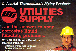 Utilities Supply catalog cover by Jim Grenier dba Renegade Studios